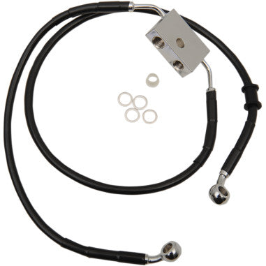 EXTENDED LENGTH STAINLESS STEEL BRAKE LINE KITS FOR HARLEY-DAVIDSON