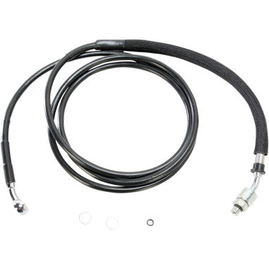 STAINLESS STEEL HYDRAULIC CLUTCH LINES FOR HARLEY-DAVIDSON