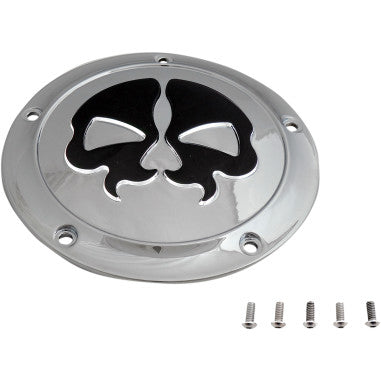 SPLIT SKULL DERBY COVERS FOR HARLEY-DAVIDSON