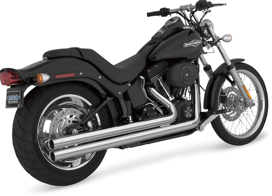 VANCE & HINES BIG SHOTS STAGGERED AND LONG 2-INTO-2 EXHAUST SYSTEMS FOR HARLEY-DAVIDSON 2005 Chrome Big Shots Long Exhaust System