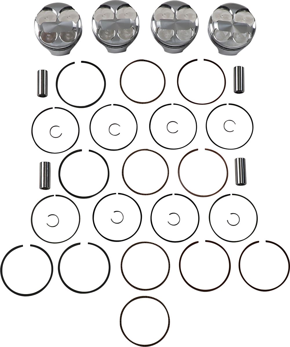 JE PISTONS PISTONS PSTN KT CBR1KRR 08-16 STD