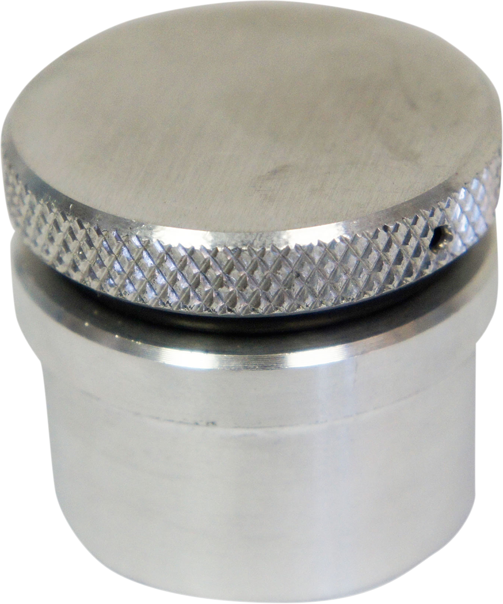 LA CHOPPERS VENTED GAS CAPS WITH WELD-ON BUNGS GAS CAP&BUNG WELDON ALUM