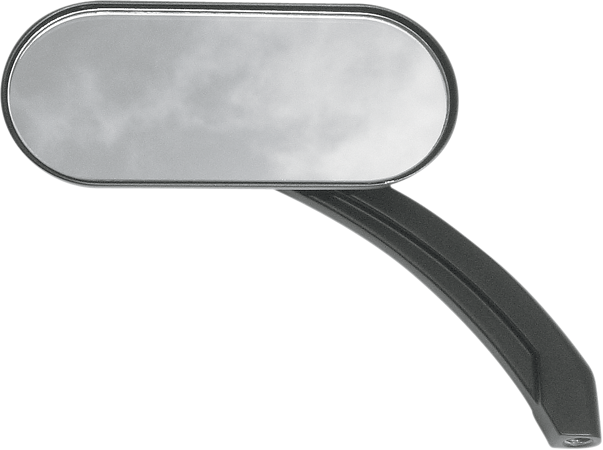DRAG SPECIALTIES OVAL MIRRORS MIRROR OVAL HOTOP FLATBLK