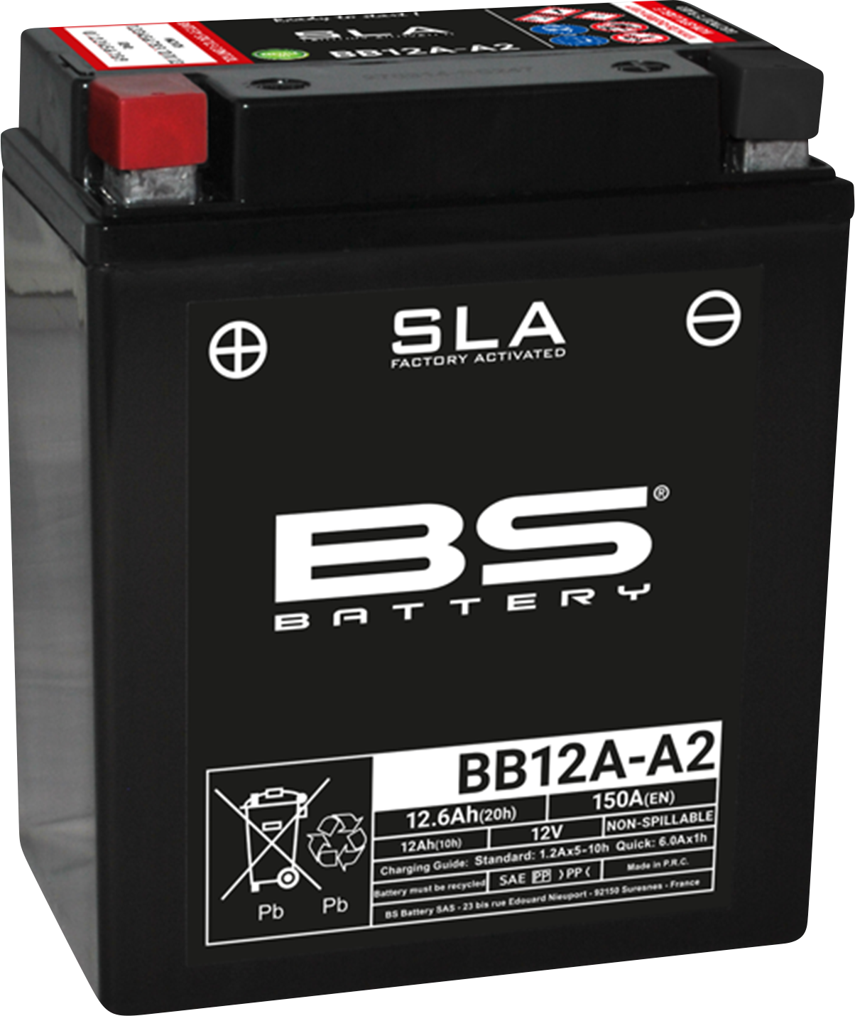 SLA Max Factory-Activated AGM Maintenance-Free Batteries