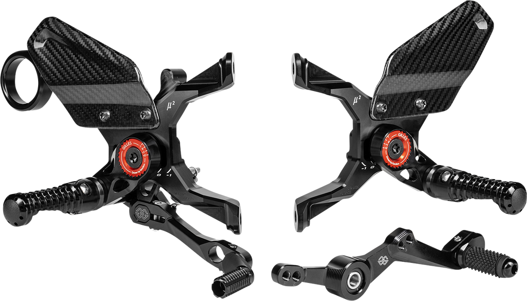 MUE2 Rearsets For BMW S 1000 R ABS 21-23