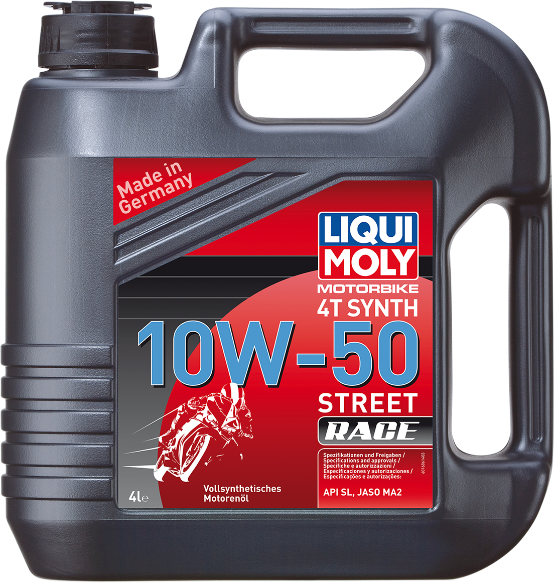 Aceite Motor Sintetico Liqui Moly 10W-50 Street Race Engine Oil 4L