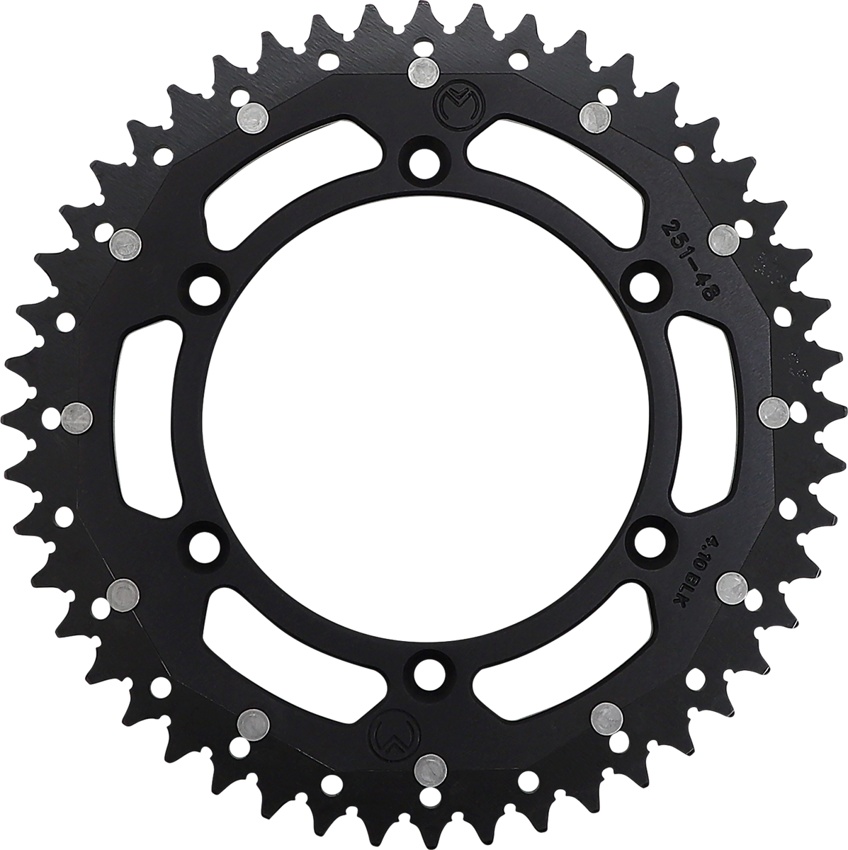 Yamaha Doppelkettenrad 48T Schwarz