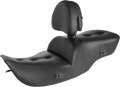 Heated Road Sofa Pillow Top Seat For Harley Davidson
