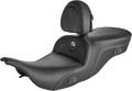 Heated Road Sofa CF Seat For Harley Davidson