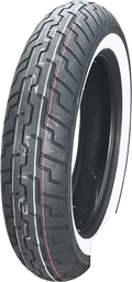 Neumatico Delantero Banda Blanca Para Harley-Davidson Dunlop D404 130/90-16 67H