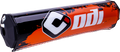 SX8 Handlebar Pads Orange And Black Splatter