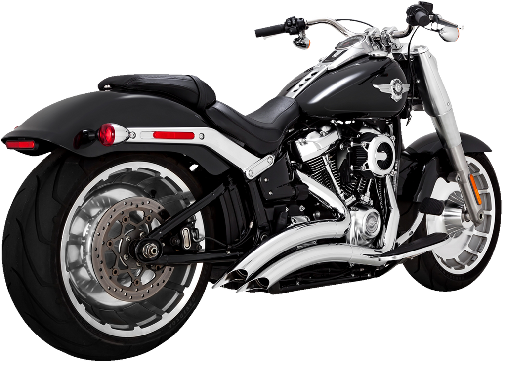 Sistema De Escape Big Radius Cromado Para Harley Davidson