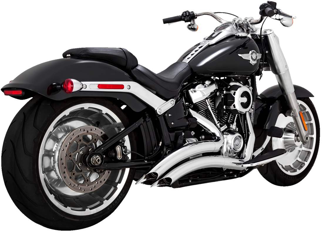 Sistema De Escape Big Radius Cromado Para Harley Davidson
