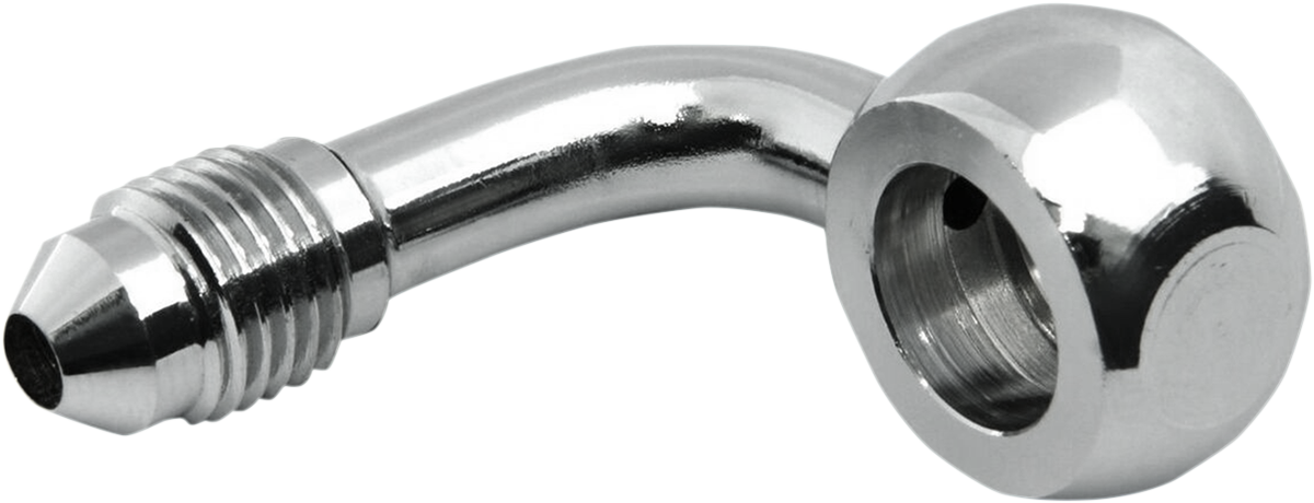 MAGNUM BRAIDED DOT UNIVERSAL BRAKE LINES AND FITTINGS BANJO FITTING AN3 CHROME