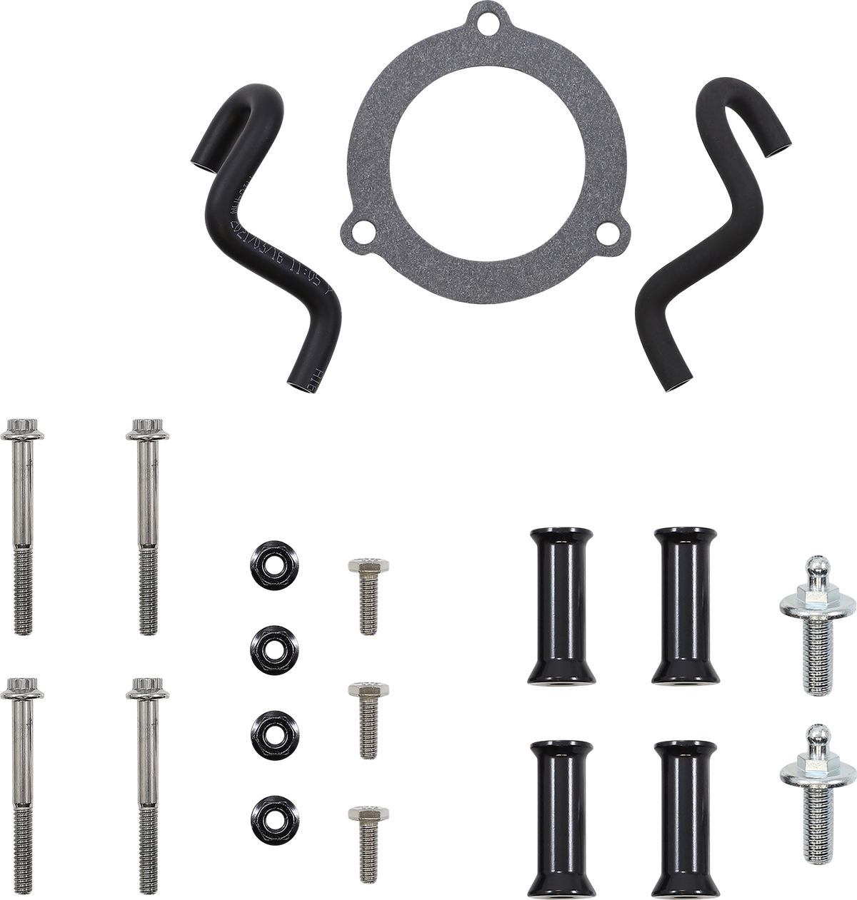 VO2 X Air Intakes Black Contrast For Harley Davidson