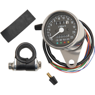 2.4" MINI MECHANICAL SPEEDOMETERS WITH LED INDICATORS FOR HARLEY-DAVIDSON