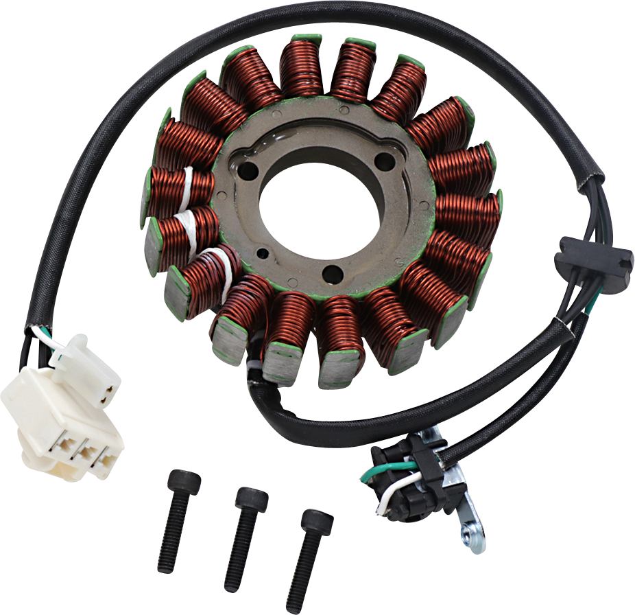 RICK'S MOTORSPORT ELECTRIC RECTIFIER/REGULATORS AND STATORS STATOR KAWASAKI 21-246