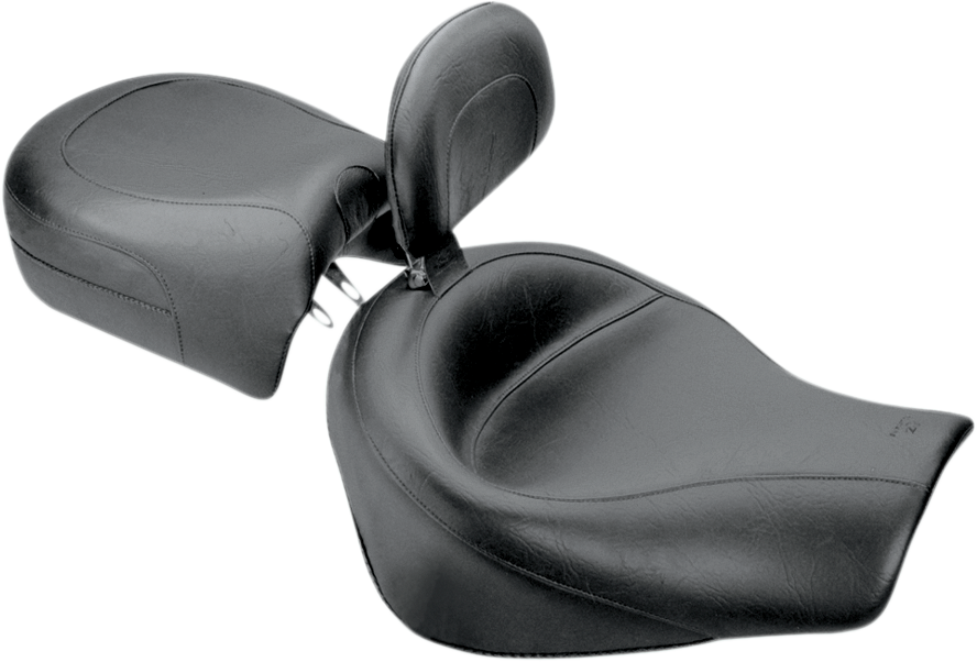 MUSTANG WIDE TOURING SEATS WITH DRIVER BACKREST SEAT 2PC DBR VIN VALKYRIE