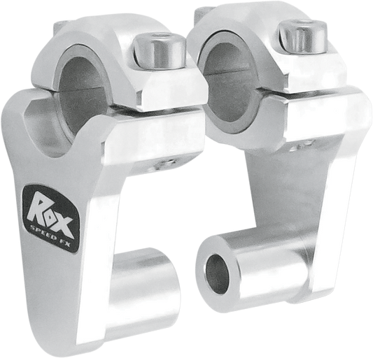 ROX SPEED FX ELITE PIVOTING RISERS FOR 7/8" OR 11/8" HANDLEBARS RISER 2" ROX PIVOT ELITE