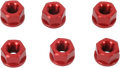 DRIVEN RACING SPROCKET NUTS SPRKT NUT ALUM 10MM RED