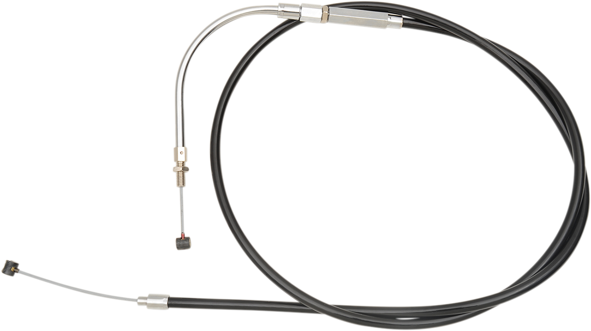 BARNETT STAINLESS STEEL CABLES CABLE CLUTCH VIC BLK+06