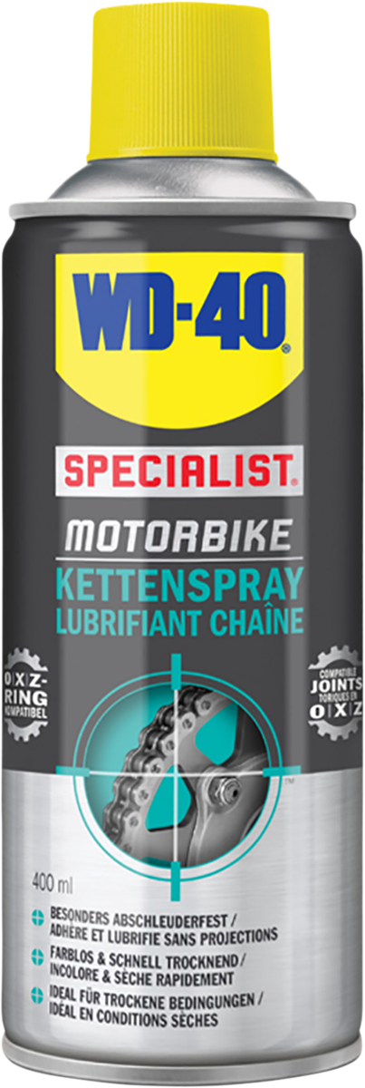 Lubricante Grasa Para Cadenas WD-40 Chain Lube 400 mL