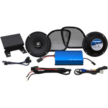 225-WATT AMP/6.5" FRONT SPEAKER KIT FOR HARLEY-DAVIDSON