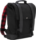 BURLY BRAND ROLL TOP BACKPACKS BACKPACK BLACK CORDURA