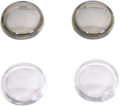 DRAG SPECIALTIES MINI DEUCE MARKER LIGHTS LENS KIT CLR/SMK MINI-DUE