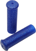 EMGO STAR FIRE FLAKE GRIPS GRIP RETRO METAL 7/8 BLU