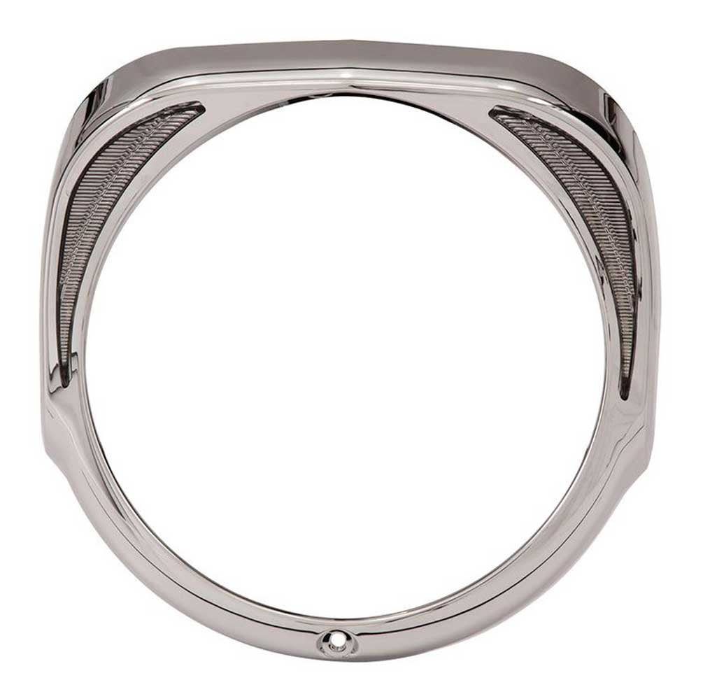 Ciro Headlight Bezel Fang LED Chroome For Harley-Davidson Touring 1996-2013