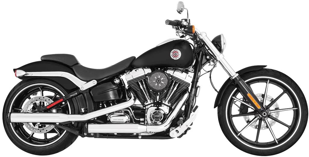Flucht Para Harley-Davidson Softail Twin Cam Rinehart Slip-On Schalldämpfer Chrom