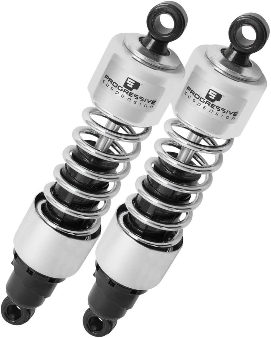 Amortiguadores Para Harley-Davidson Progressive 412 Shocks Chrome 12.5"