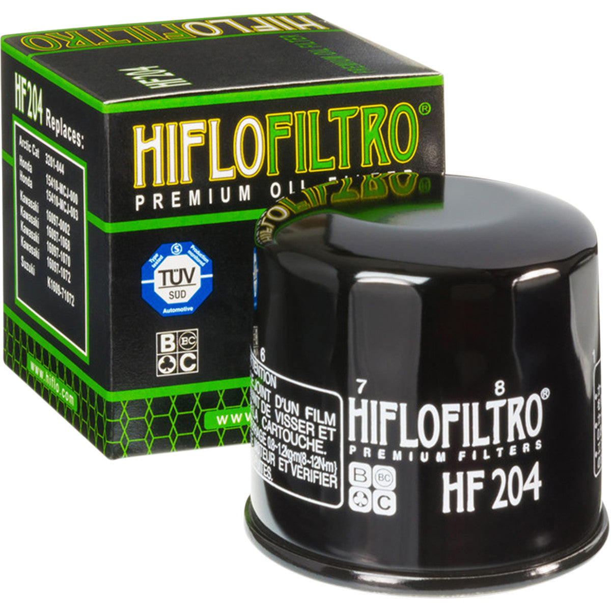 Hiflofiltro HF204 Premium Oil Filter