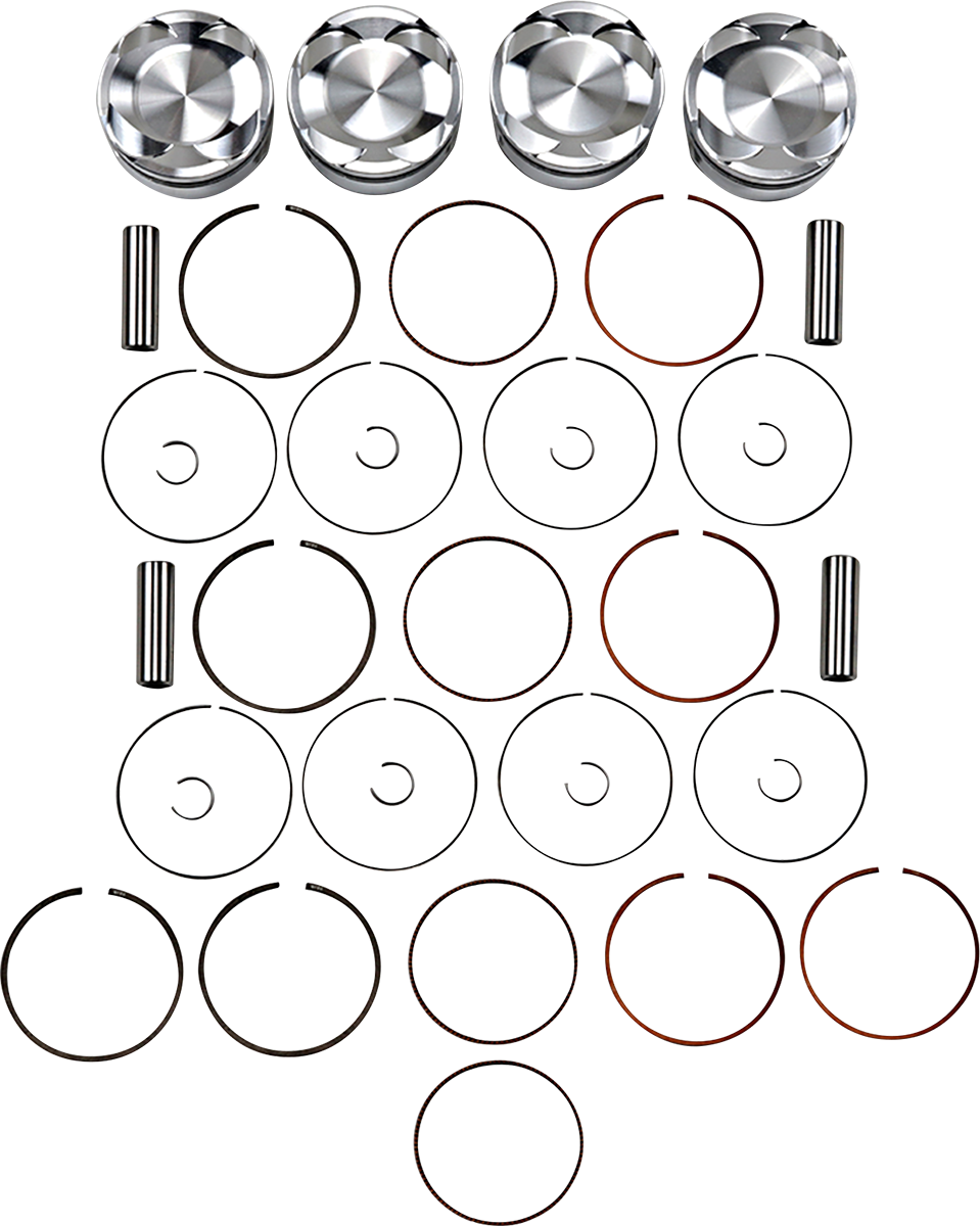 JE PISTONS PISTONS PSTN KT GSXR 1K 01-04 STD