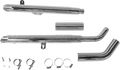 COBRA COMPLETE SLIP-ON MUFFLERS FOR METRIC CRUISERS 2" DRAG MUFFLER VZ800