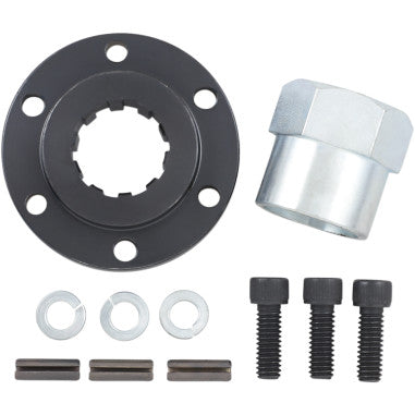 OFFSET FRONT PULLEYS AND SPACER INSERTS FOR HARLEY-DAVIDSON