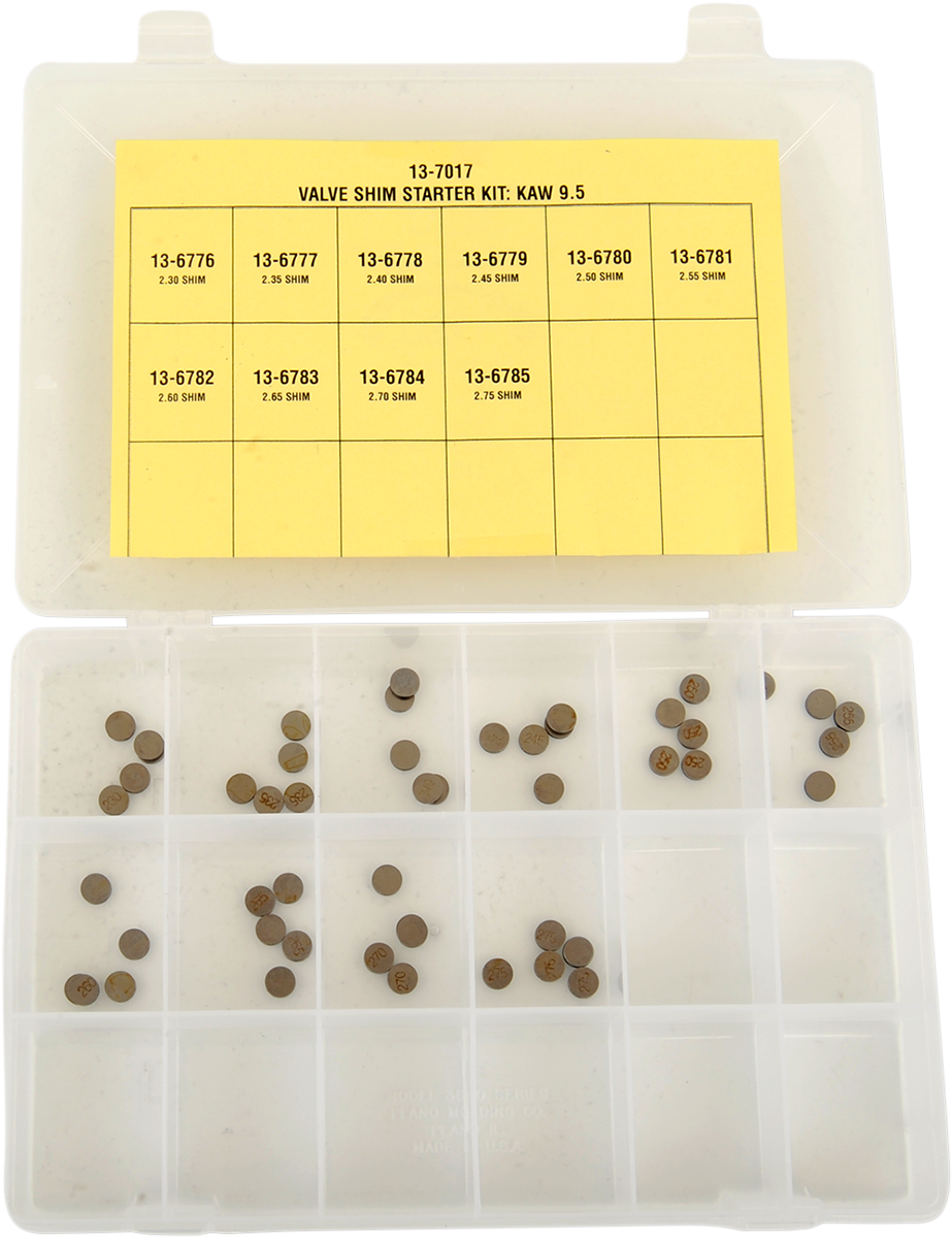 K&L SUPPLY VALVE SHIM STARTER KITS KAW 9.5MM SHIM STARTER KT