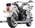 COBRA SOFTAIL DUAL EXHAUST SYSTEMS FOR HARLEY-DAVIDSON 2011 Chrome Dual Exhaust System
