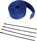 CYCLE PERFORMANCE PROD. EXHAUST PIPE WRAP WRAP EXH KIT 2X25 BLU/BLK