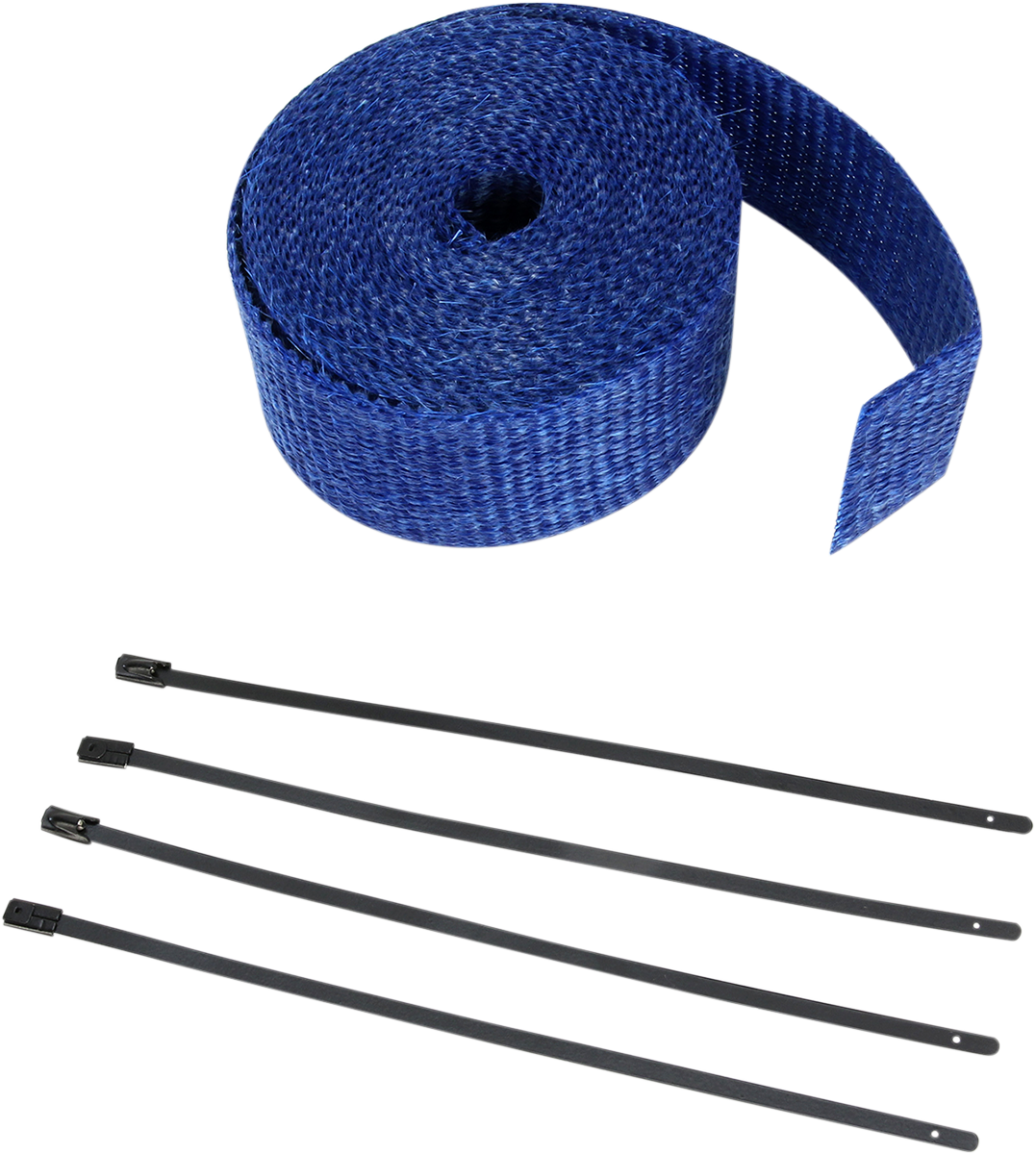 CYCLE PERFORMANCE PROD. EXHAUST PIPE WRAP WRAP EXH KIT 2X25 BLU/BLK