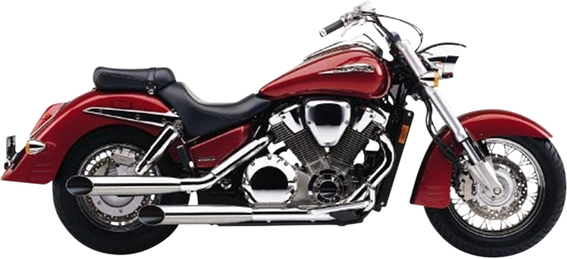 COBRA COMPLETE SLIP-ON MUFFLERS FOR METRIC CRUISERS MUFFLERS S/C VTX1800R