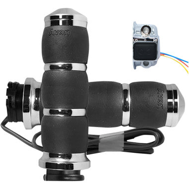 CUSTOM HEATED GRIPS FOR HARLEY-DAVIDSON