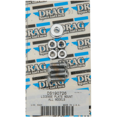 LICENSE PLATE MOUNT BOLT SET FOR HARLEY-DAVIDSON