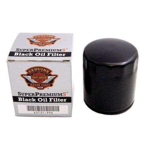 Filtro De Aceite Harley-Davidson® Super Premium 5 Black Oil Filter 63731-99A