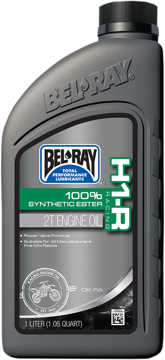Aceite Mezcla Competicion Bel-Ray H1-R Racing 100% Synthetic Ester 2T Engine Oil 1L