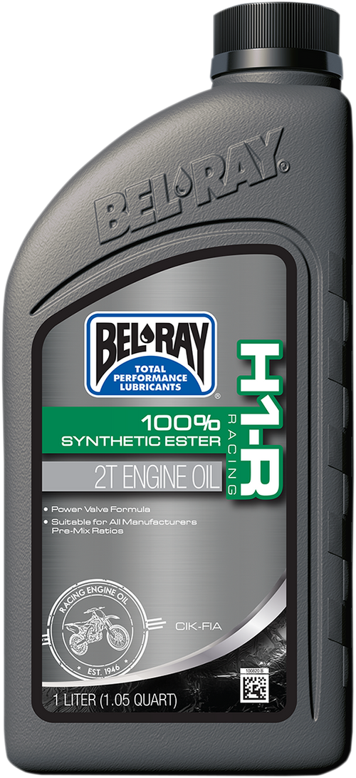 Aceite Mezcla Competicion Bel-Ray H1-R Racing 100% Synthetic Ester 2T Engine Oil 1L