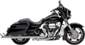COBRA SPEEDSTER DUALS FOR HARLEY-DAVIDSON 2010 - 2013 Chrome Speedster Duals