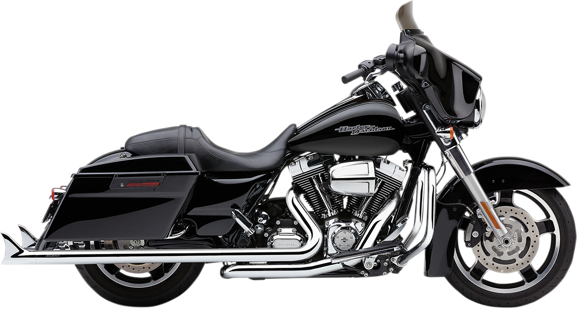 COBRA SPEEDSTER DUALS FOR HARLEY-DAVIDSON 2010 - 2013 Chrome Speedster Duals