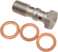 GOODRIDGE BANJO ADAPTERS/BOLTS 10MM X 1.0 DBL BANJO BOLT
